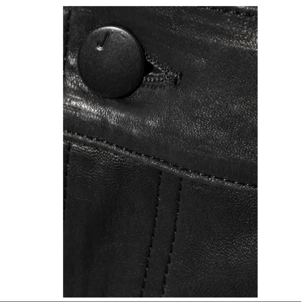 J BRAND*L8001 Black Skinny Leather Pants*Size 26,27*$998 - Picture 11 of 16